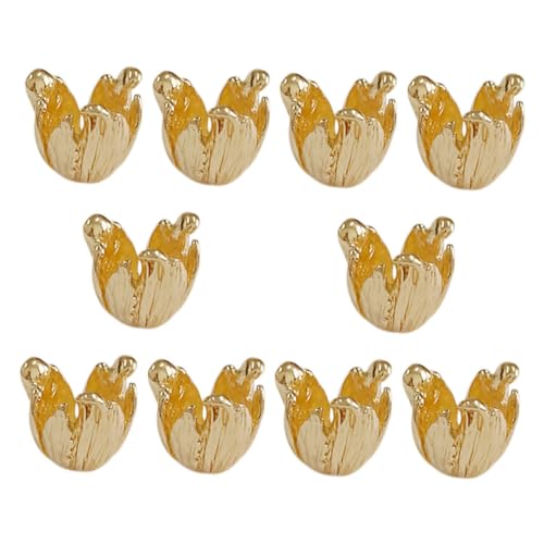 EPIGEIST 10 Stück Teiliges Blumenperlenkappen Langlebiger Legierung Schmuckzubehör für Armbänder Halsketten Ohrringe Einfache Montage für Diy Schmuckherstellung EPIGEIST 10 Stück Teiliges Blumenperlenkappen Langlebiger Legierung Schmuckzubehör für Armbänder Halsketten Ohrringe Einfache Montage für Diy Schmuckherstellung von EPIGEIST