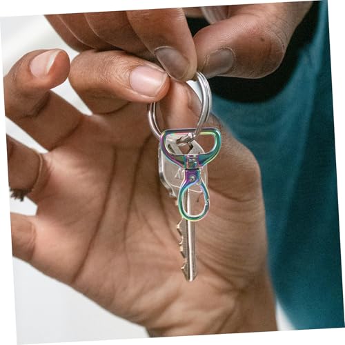 EPIGEIST 10 Stück Teiliges D ring Schlüsselanhänger Clips aus Metall Langlebig Leicht und Kompakt zum Basteln von Schlüsselanhängern Taschen Hundehalsbändern und DIY zubehör EPIGEIST 10 Stück Teiliges D ring Schlüsselanhänger Clips aus Metall Langlebig Leicht und Kompakt zum Basteln von Schlüsselanhängern Taschen Hundehalsbändern und DIY zubehör von EPIGEIST