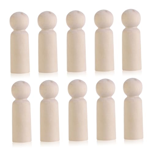EPIGEIST 10 Stück Teiliges DIY Holzfigur zum Bemalen Blanke Brautpaar Figuren als Hochzeit Cake Topper Personalisierbare Holzmännchen für Torten Deko und Partydekoration EPIGEIST 10 Stück Teiliges DIY Holzfigur zum Bemalen Blanke Brautpaar Figuren als Hochzeit Cake Topper Personalisierbare Holzmännchen für Torten Deko und Partydekoration von EPIGEIST