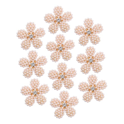 EPIGEIST 10 Stück Teiliges DIY Perlen Blumen Charms Metall Handwerksverzierungen für Haarnadeln Kopfbedeckungen Kleidung Rutschfest Elegant Geformt für Hochzeits Dekorationen EPIGEIST 10 Stück Teiliges DIY Perlen Blumen Charms Metall Handwerksverzierungen für Haarnadeln Kopfbedeckungen Kleidung Rutschfest Elegant Geformt für Hochzeits Dekorationen von EPIGEIST