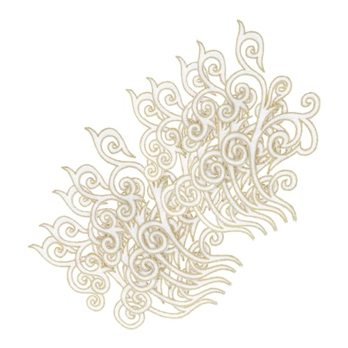 EPIGEIST 10 Stück Teiliges Gold Bestickte Applikationen mit Hohlem Blumen Design Selbstklebend für Hochzeitskleider Bühnenkostüme Partydekoration Vielseitig Einsetzbar Wolkenmuster EPIGEIST 10 Stück Teiliges Gold Bestickte Applikationen mit Hohlem Blumen Design Selbstklebend für Hochzeitskleider Bühnenkostüme Partydekoration Vielseitig Einsetzbar Wolkenmuster von EPIGEIST