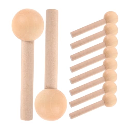 EPIGEIST 10 Stück Teiliges Holz Rundstab Buchenholz Glatt Poliert Sicher Diy Zubehör für Lochwand Stecktafel Handwerksprojekte Holzstifte Haken Organizer EPIGEIST 10 Stück Teiliges Holz Rundstab Buchenholz Glatt Poliert Sicher Diy Zubehör für Lochwand Stecktafel Handwerksprojekte Holzstifte Haken Organizer von EPIGEIST