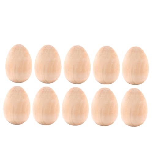 EPIGEIST 10 Stück Teiliges Holz eier Modell zum Bemalen Realistisches Sicheres Holz dekoei für Ostern DIY Graffiti Prop für Partydeko und Kinderfreundlich und Wiederverwendbar EPIGEIST 10 Stück Teiliges Holz eier Modell zum Bemalen Realistisches Sicheres Holz dekoei für Ostern DIY Graffiti Prop für Partydeko und Kinderfreundlich und Wiederverwendbar von EPIGEIST