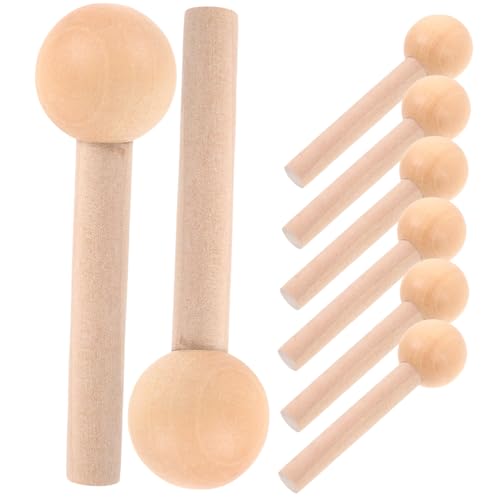 EPIGEIST 10 Stück Teiliges Holzrundstäbe aus Buchenholz Glatte Oberfläche Robuste Pegboard Haken für DIY Lochwand Vielseitig Einsetzbar für Handwerk und Modellbau EPIGEIST 10 Stück Teiliges Holzrundstäbe aus Buchenholz Glatte Oberfläche Robuste Pegboard Haken für DIY Lochwand Vielseitig Einsetzbar für Handwerk und Modellbau von EPIGEIST
