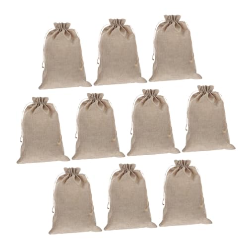 EPIGEIST 10 Stück Teiliges Jutesäckchen mit Kordelzug Natürliche Leinensäckchen Wiederverwendbare Kleine Geschenkbeutel für Schmuck Party Hochzeit Nachhaltige Rustikale Aufbewahrung EPIGEIST 10 Stück Teiliges Jutesäckchen mit Kordelzug Natürliche Leinensäckchen Wiederverwendbare Kleine Geschenkbeutel für Schmuck Party Hochzeit Nachhaltige Rustikale Aufbewahrung von EPIGEIST