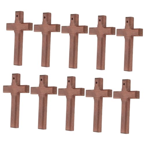 EPIGEIST 10 Stück Teiliges Kleine Holz Kreuz Anhänger Naturbelassenes Material Langlebig und Leicht für Schmuckherstellung Armbänder Halsketten DIY Bastelprojekte Praktische und Stilvolle EPIGEIST 10 Stück Teiliges Kleine Holz Kreuz Anhänger Naturbelassenes Material Langlebig und Leicht für Schmuckherstellung Armbänder Halsketten DIY Bastelprojekte Praktische und Stilvolle von EPIGEIST