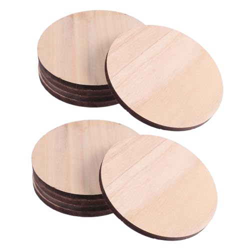 EPIGEIST 10 Stück Teiliges Runde Holzscheiben Robuste Glatte Holzplättchen zum Bemalen und Basteln Naturbelassene DIY Holzkreise für Kreative Handwerksprojekte und Dekoration EPIGEIST 10 Stück Teiliges Runde Holzscheiben Robuste Glatte Holzplättchen zum Bemalen und Basteln Naturbelassene DIY Holzkreise für Kreative Handwerksprojekte und Dekoration von EPIGEIST