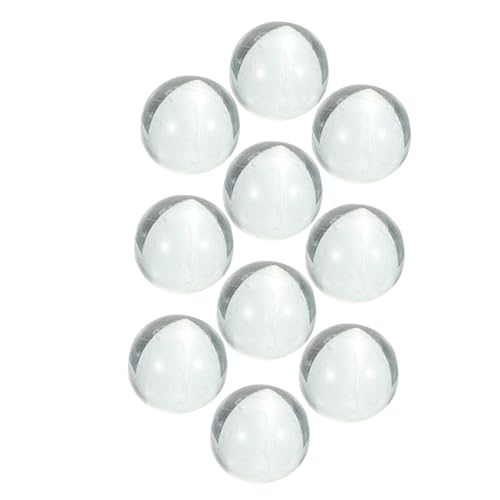 EPIGEIST 10 Stück Teiliges Transparente Glasperlen Rund Polierte Glassteine Vielseitig als Vasenfüllung Dekoration Edelstein und Murmelspiel Geeignet Langlebig Leicht Tragbar für Wohn und EPIGEIST 10 Stück Teiliges Transparente Glasperlen Rund Polierte Glassteine Vielseitig als Vasenfüllung Dekoration Edelstein und Murmelspiel Geeignet Langlebig Leicht Tragbar für Wohn und von EPIGEIST