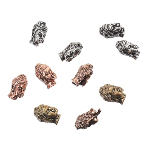 EPIGEIST 10 Stück Teiliges Vintage Stil Buddha Kopf Schmuckzubehör aus Langlebiger Legierung für DIY Armbänder Halsketten Anhänger für Modeschmuckherstellung und Zufällige Zufällige Farbe EPIGEIST 10 Stück Teiliges Vintage Stil Buddha Kopf Schmuckzubehör aus Langlebiger Legierung für DIY Armbänder Halsketten Anhänger für Modeschmuckherstellung und Zufällige Zufällige Farbe von EPIGEIST
