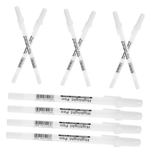 EPIGEIST 10 Stück Weiße Markierstifte für Schwarze Papiere Highlighter Stift Handbemalte Marker für Malerei Zeichnung Scrapbooking Basteln Langlebig Leuchtend Glattes Zufällige Farbe EPIGEIST 10 Stück Weiße Markierstifte für Schwarze Papiere Highlighter Stift Handbemalte Marker für Malerei Zeichnung Scrapbooking Basteln Langlebig Leuchtend Glattes Zufällige Farbe von EPIGEIST