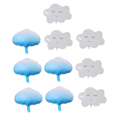 EPIGEIST 10 Stück Wolkenförmige Folienballons für Festlichkeiten Pastell Party für Hochzeiten Gartenfeste und Geburtstagsfeiern Leicht zu Montieren und Kreativ Einsetzbar EPIGEIST 10 Stück Wolkenförmige Folienballons für Festlichkeiten Pastell Party für Hochzeiten Gartenfeste und Geburtstagsfeiern Leicht zu Montieren und Kreativ Einsetzbar von EPIGEIST