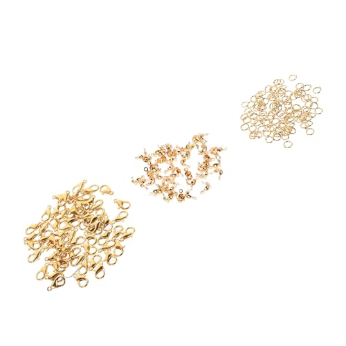 EPIGEIST 100 Sätze Teiliges DIY Schmuckverschluss Karabinerverschlüsse aus Goldfarben für Halsketten Armbänder Schmuck Herstellen und Reparieren Einfaches Basteln Zubehör EPIGEIST 100 Sätze Teiliges DIY Schmuckverschluss Karabinerverschlüsse aus Goldfarben für Halsketten Armbänder Schmuck Herstellen und Reparieren Einfaches Basteln Zubehör von EPIGEIST