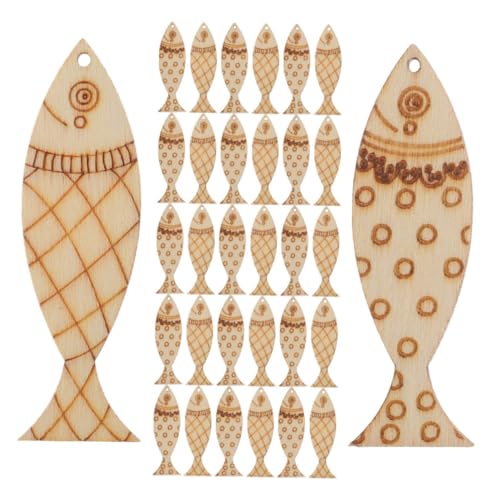 EPIGEIST 100 Stück Bemalter Fischanhänger Fischausschnitte handwerklicher Fisch Holzformen zum Basteln unvollendet Unvollendete Tierausschnitte aus Holz zum Basteln Pappelbrett EPIGEIST 100 Stück Bemalter Fischanhänger Fischausschnitte handwerklicher Fisch Holzformen zum Basteln unvollendet Unvollendete Tierausschnitte aus Holz zum Basteln Pappelbrett von EPIGEIST