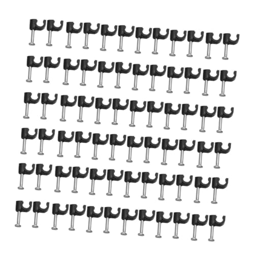 EPIGEIST 100 Stück Drahtkarte Kabel-Organizer-Clips Telefonkabelklammern Kabelbinder binden Drahtklemmen Klemme für Datenkabel Wandklemmen für Kabel Kabelklemme Drahtklemme Schwarz EPIGEIST 100 Stück Drahtkarte Kabel-Organizer-Clips Telefonkabelklammern Kabelbinder binden Drahtklemmen Klemme für Datenkabel Wandklemmen für Kabel Kabelklemme Drahtklemme Schwarz von EPIGEIST