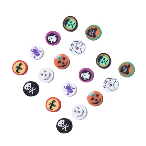 EPIGEIST 100 Stück Halloween Polymer Tonperlen Gemischte DIY Schmuckperlen für Armbänder Halsketten Basteln Halloween Party Zubehör EPIGEIST 100 Stück Halloween Polymer Tonperlen Gemischte DIY Schmuckperlen für Armbänder Halsketten Basteln Halloween Party Zubehör von EPIGEIST