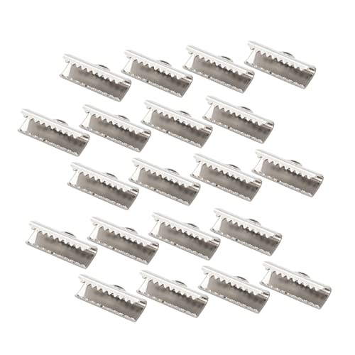 EPIGEIST 100 Stück Klemmen für Bänder Pinch Crimp Ends für Schmuckherstellung für Armbänder und Langlebig und Korrosionsbeständig EPIGEIST 100 Stück Klemmen für Bänder Pinch Crimp Ends für Schmuckherstellung für Armbänder und Langlebig und Korrosionsbeständig von EPIGEIST