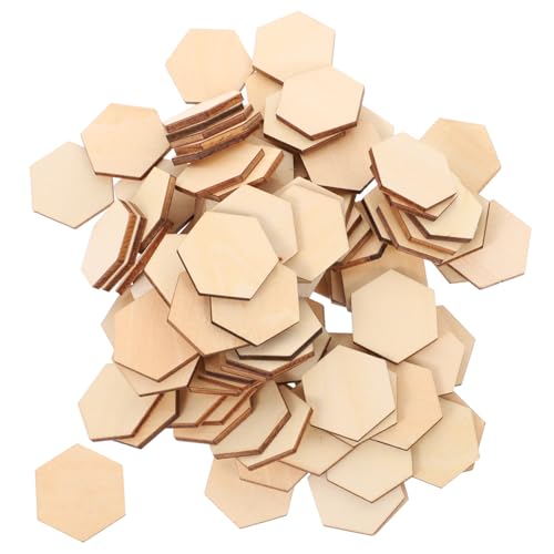 EPIGEIST 100 Stück Sechseckige Holzformen aus Lindenholz Glatte Holzscheiben für DIY Bastelprojekte Natürliche Holzornamente zur Dekoration von Hochzeit Geburtstag und Weihnachten EPIGEIST 100 Stück Sechseckige Holzformen aus Lindenholz Glatte Holzscheiben für DIY Bastelprojekte Natürliche Holzornamente zur Dekoration von Hochzeit Geburtstag und Weihnachten von EPIGEIST