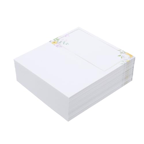 EPIGEIST 100 Stück Teiliges Blumige Platzkarten für Tischdekoration Faltbare Namenskarten aus Papier für Hochzeit Empfang Party Bankett Sitzordnungskarten für Gäste EPIGEIST 100 Stück Teiliges Blumige Platzkarten für Tischdekoration Faltbare Namenskarten aus Papier für Hochzeit Empfang Party Bankett Sitzordnungskarten für Gäste von EPIGEIST