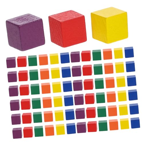 EPIGEIST 100 Stück Teiliges Bunter Holzwürfel Präzise Geschnittene Glatte Kleine Holzbausteine Umweltfreundlich Sicher für DIY Bastelprojekte Kreative Gestaltung und Spielspaß EPIGEIST 100 Stück Teiliges Bunter Holzwürfel Präzise Geschnittene Glatte Kleine Holzbausteine Umweltfreundlich Sicher für DIY Bastelprojekte Kreative Gestaltung und Spielspaß von EPIGEIST