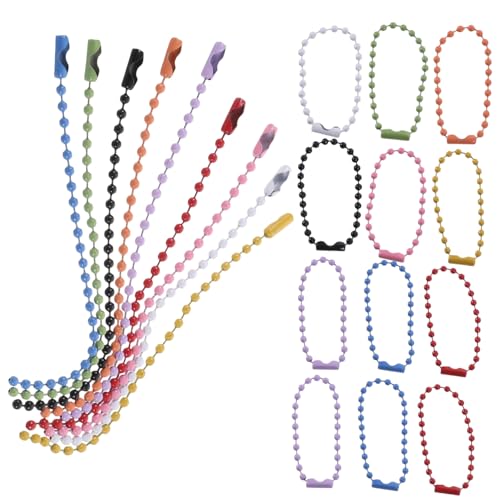EPIGEIST 100 Stück Teiliges Metall Kugelkette Vielseitige Schlüsselanhänger und Schmuckketten Stabile Perlenketten für DIY Schmuck Weihnachtsbaum Deko und Anhänger Zubehör EPIGEIST 100 Stück Teiliges Metall Kugelkette Vielseitige Schlüsselanhänger und Schmuckketten Stabile Perlenketten für DIY Schmuck Weihnachtsbaum Deko und Anhänger Zubehör von EPIGEIST
