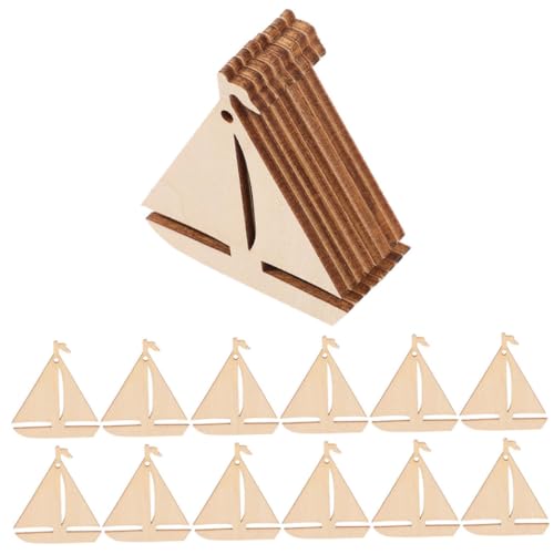 EPIGEIST 100 Stück Teiliges Nautische Holz Deko Segelboot aus Naturbelassenem Holz Unbemalte Holzscheiben für DIY Bastelprojekte Kinderfreundliche Holzteile für Kreative Kunst und EPIGEIST 100 Stück Teiliges Nautische Holz Deko Segelboot aus Naturbelassenem Holz Unbemalte Holzscheiben für DIY Bastelprojekte Kinderfreundliche Holzteile für Kreative Kunst und von EPIGEIST
