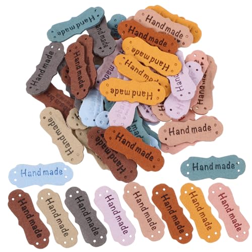 EPIGEIST 100 Stück Teiliges PU Leder Etiketten mit Geprägten Herzen Bunte Handmade Labels zum Annähen DIY Zubehör für Kleidung Taschen Hüte Schals Rucksäcke Vielseitig Einsetzbar EPIGEIST 100 Stück Teiliges PU Leder Etiketten mit Geprägten Herzen Bunte Handmade Labels zum Annähen DIY Zubehör für Kleidung Taschen Hüte Schals Rucksäcke Vielseitig Einsetzbar von EPIGEIST