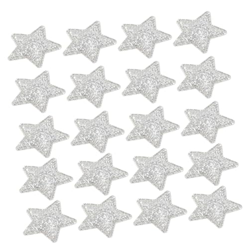 EPIGEIST 100 Stück Teiliges Stern Applikationen aus Weichem Silberfarbene DIY Weihnachtsdeko und Kleidungspatches Zarte Sternform zum Aufnähen und Basteln Kreative Kleidung Zubehör für EPIGEIST 100 Stück Teiliges Stern Applikationen aus Weichem Silberfarbene DIY Weihnachtsdeko und Kleidungspatches Zarte Sternform zum Aufnähen und Basteln Kreative Kleidung Zubehör für von EPIGEIST