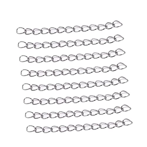 EPIGEIST 100 Stück Verlängerungsketten für DIY Schmuckherstellung Lange Ketten für und Armbänder Langlebige Schmuckzubehörteile für Kreative Projekte EPIGEIST 100 Stück Verlängerungsketten für DIY Schmuckherstellung Lange Ketten für und Armbänder Langlebige Schmuckzubehörteile für Kreative Projekte von EPIGEIST