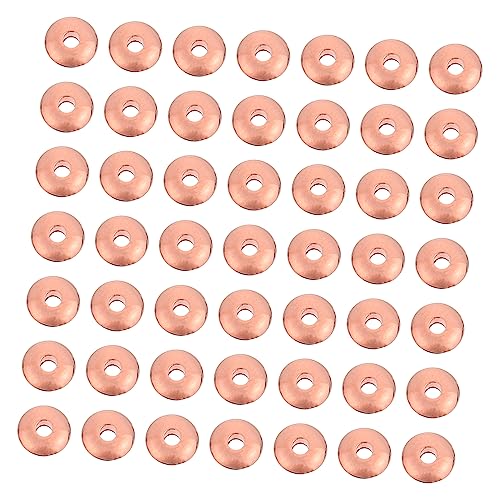 EPIGEIST 1000 Stück Diy Spacer Perlen Runde Abstandshalter Perlen für Armbänder und Schmuckherstellung Hochwertige Bastelperlen Roségold für Projekte von EPIGEIST