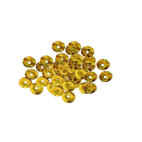 EPIGEIST 1000 Stück Runde Pailletten Goldfarben DIY Bastelglitzer für Kleidung Schuhe Taschen PVC Leicht und Langlebig zum Aufnähen und Schmuckherstellung EPIGEIST 1000 Stück Runde Pailletten Goldfarben DIY Bastelglitzer für Kleidung Schuhe Taschen PVC Leicht und Langlebig zum Aufnähen und Schmuckherstellung von EPIGEIST