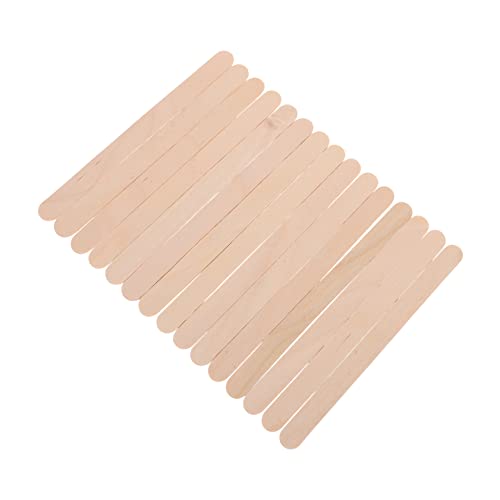 EPIGEIST 100Stücke Holzstäbchen für DIY Projekte Eisstiele und Rührstäbchen für Bastelarbeiten und Erwachsene für Partys und Festivals EPIGEIST 100Stücke Holzstäbchen für DIY Projekte Eisstiele und Rührstäbchen für Bastelarbeiten und Erwachsene für Partys und Festivals von EPIGEIST
