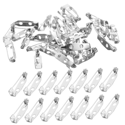 EPIGEIST 100Stücke Sicherheitsnadeln Broschennadeln für DIY Bastelprojekte und Robuste Anstecker zum Fixieren von Kleidung und Accessoires für Kreative Bastelarbeiten von EPIGEIST