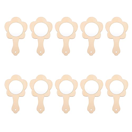 EPIGEIST 10Stücke DIY Holzspiegel Handgemachte Spiegel für Pädagogisches zum Basteln mit Abgerundeten Ecken für Sicheres für Bastelprojekte EPIGEIST 10Stücke DIY Holzspiegel Handgemachte Spiegel für Pädagogisches zum Basteln mit Abgerundeten Ecken für Sicheres für Bastelprojekte von EPIGEIST