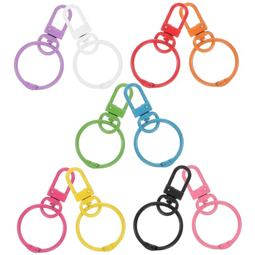 EPIGEIST 10Stücke Schlüsselanhänger Clips Metall Schnallen für Schlüssel Taschen und DIY Projekte Rostfrei Leicht und Langlebig für Schlüsselanhänger EPIGEIST 10Stücke Schlüsselanhänger Clips Metall Schnallen für Schlüssel Taschen und DIY Projekte Rostfrei Leicht und Langlebig für Schlüsselanhänger von EPIGEIST