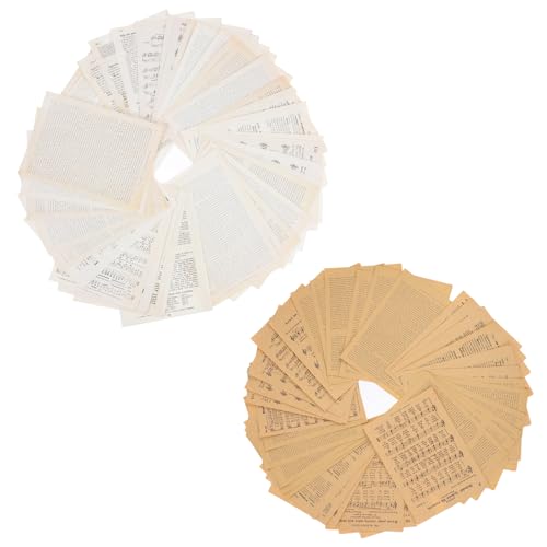 EPIGEIST 114 Blatt Teiliges Vintage Scrapbook Papier mit Kraftpapierseiten und DIY Journal Seiten Kreative Bastelmaterialien für Tagebuch Notizen und Collagen für Scrapbooking Zubehör und EPIGEIST 114 Blatt Teiliges Vintage Scrapbook Papier mit Kraftpapierseiten und DIY Journal Seiten Kreative Bastelmaterialien für Tagebuch Notizen und Collagen für Scrapbooking Zubehör und von EPIGEIST