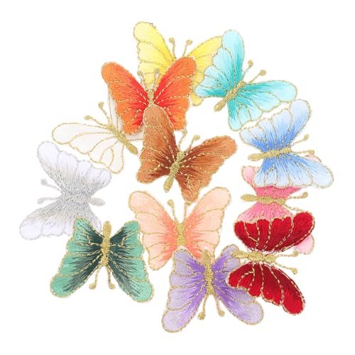 EPIGEIST 12 Stück Bestickte Schmetterling Applikationen zum Aufnähen und Aufbügeln DIY Kleidung Patches für Kleider Jeans Taschen Hüte Vielseitige Dekorative Stickflecken Zufällige Farbe EPIGEIST 12 Stück Bestickte Schmetterling Applikationen zum Aufnähen und Aufbügeln DIY Kleidung Patches für Kleider Jeans Taschen Hüte Vielseitige Dekorative Stickflecken Zufällige Farbe von EPIGEIST