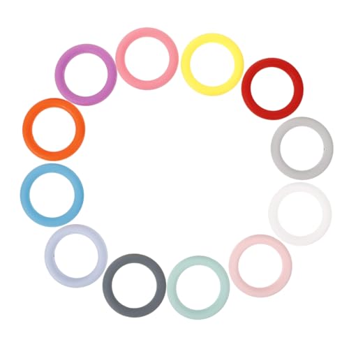 EPIGEIST 12 Stück Teiliges Silikon O Ring für DIY Schlüsselanhänger Langlebige Bunte Ringe Vielseitig Verwendbar Leicht und Kompakt Sicherer Halt für Taschen und Schlüssel Bastelzubehör EPIGEIST 12 Stück Teiliges Silikon O Ring für DIY Schlüsselanhänger Langlebige Bunte Ringe Vielseitig Verwendbar Leicht und Kompakt Sicherer Halt für Taschen und Schlüssel Bastelzubehör von EPIGEIST