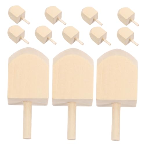 EPIGEIST 12 Unbemalte Holzdreidel: Chanukka-Dekoration, DIY- – Lustiges Unbemaltes Kreiselspielzeug – Bastelspielzeug Für Kinder Zum Selberbasteln EPIGEIST 12 Unbemalte Holzdreidel: Chanukka-Dekoration, DIY- – Lustiges Unbemaltes Kreiselspielzeug – Bastelspielzeug Für Kinder Zum Selberbasteln von EPIGEIST