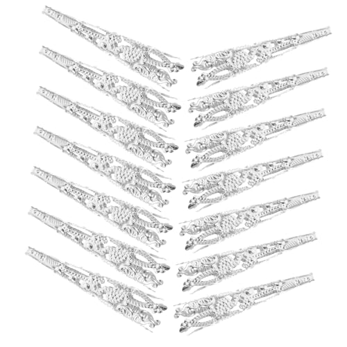 EPIGEIST 120 Stück Teiliges Silberne Kegelperlenkappen für Schmuckherstellung Filigrane Blumenperlenkappen als Endkappen und Abstandshalter Geeignet für Armband und Halsketten DIY EPIGEIST 120 Stück Teiliges Silberne Kegelperlenkappen für Schmuckherstellung Filigrane Blumenperlenkappen als Endkappen und Abstandshalter Geeignet für Armband und Halsketten DIY von EPIGEIST