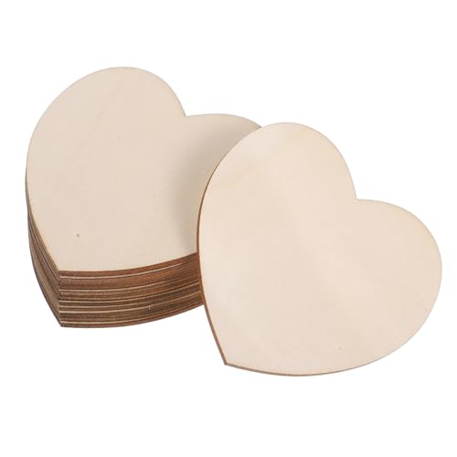 EPIGEIST 12Stücke Herzförmige Holzscheiben Teiliges Natürlichem Holz Unlackiert zum DIY Basteln und Dekorieren für Valentinstag Hochzeit und Aktivitäten EPIGEIST 12Stücke Herzförmige Holzscheiben Teiliges Natürlichem Holz Unlackiert zum DIY Basteln und Dekorieren für Valentinstag Hochzeit und Aktivitäten von EPIGEIST