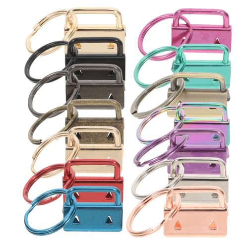 EPIGEIST 14 Stück Teiliges Schlüsselanhänger Wristlet DIY Schlüsselband Klemmschließe Bunte Clips für Lanyard Taschen Armband Bastelzubehör Einfache Befestigung Kreative Gestaltung EPIGEIST 14 Stück Teiliges Schlüsselanhänger Wristlet DIY Schlüsselband Klemmschließe Bunte Clips für Lanyard Taschen Armband Bastelzubehör Einfache Befestigung Kreative Gestaltung von EPIGEIST
