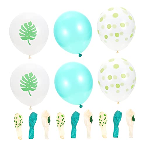 EPIGEIST 15 Stück Ananas-latexballon Luau-ballons Ballons Am Strand Party Groß Geburtstag Luftballons Rosa Dekoration Tropische Ballons Feier Ballon Kreative Latexballons Emulsion Green von EPIGEIST