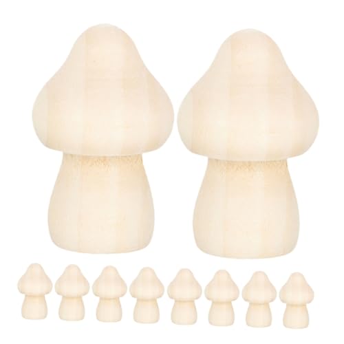 EPIGEIST 15 Stück Teiliges DIY Holzpilz Naturbelassene Glatte Holzfiguren zum Bemalen mit Abgerundeten Kanten für Kreative Deko Tisch und Partygestaltung EPIGEIST 15 Stück Teiliges DIY Holzpilz Naturbelassene Glatte Holzfiguren zum Bemalen mit Abgerundeten Kanten für Kreative Deko Tisch und Partygestaltung von EPIGEIST