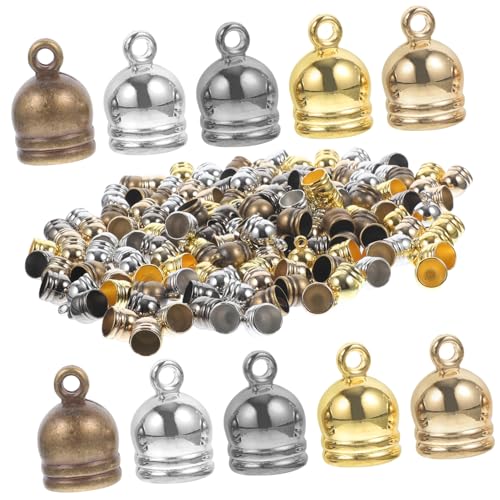 EPIGEIST 150 Stück Teiliges Kordel endkappen aus Langlebigem Material für DIY Schmuckherstellung Geeignet für Armband Halskette Ohrring und Bastelperlen Klassische Farben Hautfreundlich EPIGEIST 150 Stück Teiliges Kordel endkappen aus Langlebigem Material für DIY Schmuckherstellung Geeignet für Armband Halskette Ohrring und Bastelperlen Klassische Farben Hautfreundlich von EPIGEIST