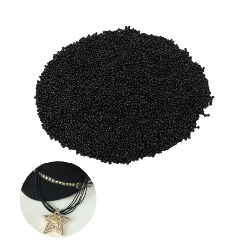 EPIGEIST 15000 Stück Schwarze Glasperlen DIY Bastelperlen Schmuckherstellung Perlen für Armbänder Halsketten Kreative Handarbeit Bastelset EPIGEIST 15000 Stück Schwarze Glasperlen DIY Bastelperlen Schmuckherstellung Perlen für Armbänder Halsketten Kreative Handarbeit Bastelset von EPIGEIST