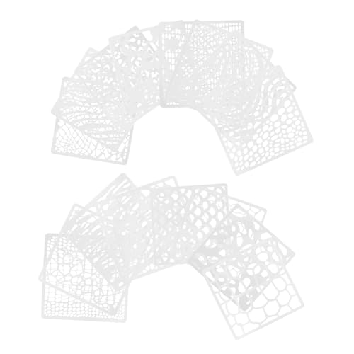 EPIGEIST 16 Stück Teiliges Kunststoff Malschablonen Tierhautmuster Wiederverwendbar Waschbar Spray Paint Schablonen für DIY Bastelprojekte Wandgestaltung Scrapbooking Textile Gestaltung von EPIGEIST