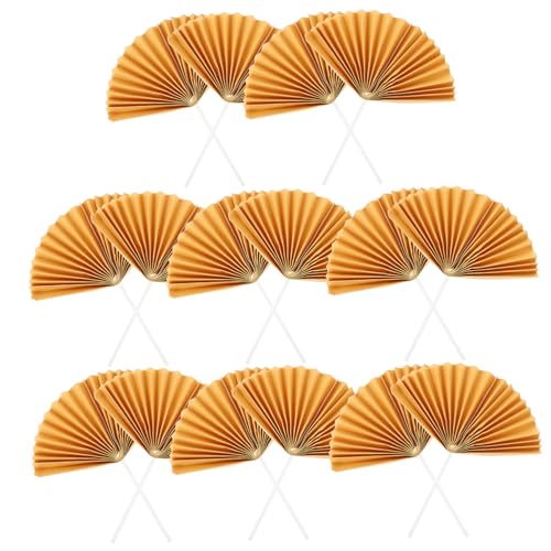EPIGEIST 16 Stück Teiliges Papier Fan Cake Topper Tortendeko für Geburtstagsfeiern Hochzeiten und Themenpartys Kreative Kuchendekoration mit Festlichem Design von EPIGEIST
