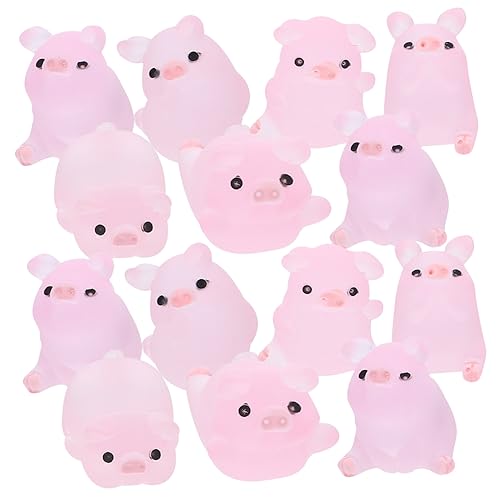 EPIGEIST 18 Stück DIY Handyhüllen Charms Niedliche Schweinchen aus Resin für Kreative Bastelprojekte Designs À Dekoration für Schmuck und Accessoires von EPIGEIST