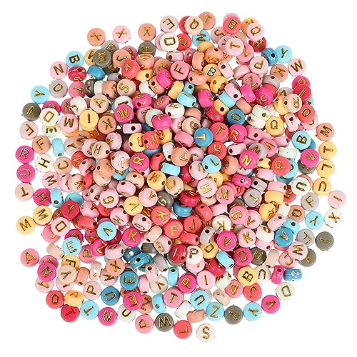 EPIGEIST 1Packung Bunte Acryl Buchstabenperlen für Armbänder DIY Alphabet Perlen für Schmuckherstellung Personalisierte Ohrringe und Mehr EPIGEIST 1Packung Bunte Acryl Buchstabenperlen für Armbänder DIY Alphabet Perlen für Schmuckherstellung Personalisierte Ohrringe und Mehr von EPIGEIST