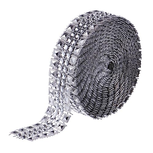 EPIGEIST 1Rolle Strassband mit Spitzenform Yards Glitzer Dekoband für Hochzeiten Partys und DIY Projekte Breit Handgemachtes Strass für Kreative Bastelarbeiten von EPIGEIST